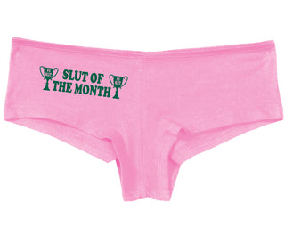 Slut Of The Month - Pink Boy Short
