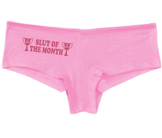 Slut Of The Month - Pink Boy Short