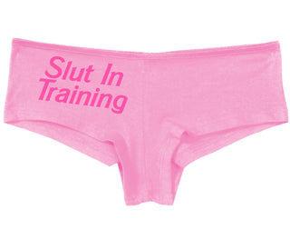 Slut In Training - Pink Boy Short