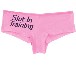 Slut In Training - Pink Boy Short