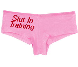 Slut In Training - Pink Boy Short