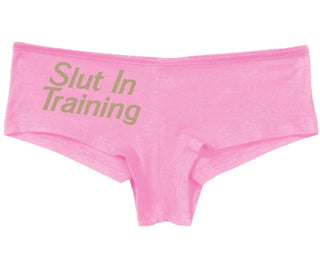 Slut In Training - Pink Boy Short