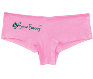 Snow Bunny - Queen of Spades - Pink Boy Short