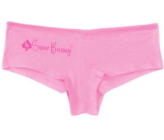 Snow Bunny - Queen of Spades - Pink Boy Short