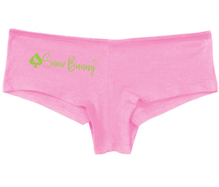 Snow Bunny - Queen of Spades - Pink Boy Short