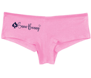 Snow Bunny - Queen of Spades - Pink Boy Short