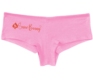 Snow Bunny - Queen of Spades - Pink Boy Short
