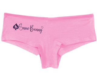 Snow Bunny - Queen of Spades - Pink Boy Short