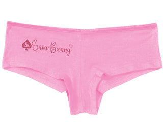 Snow Bunny - Queen of Spades - Pink Boy Short