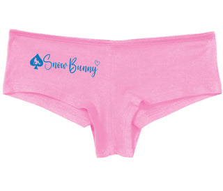 Snow Bunny - Queen of Spades - Pink Boy Short