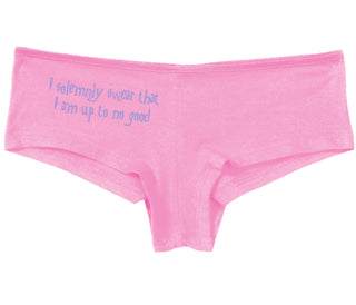 I Solemnly Swear I Am Up To No Good - Pink Boy Short