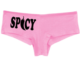 Spicy - Cute Pepper Logo - Pink Boy Short
