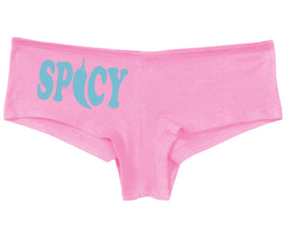 Spicy - Cute Pepper Logo - Pink Boy Short