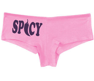 Spicy - Cute Pepper Logo - Pink Boy Short