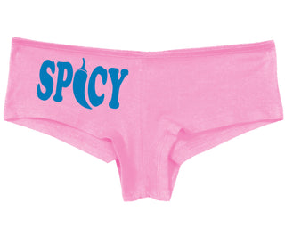 Spicy - Cute Pepper Logo - Pink Boy Short