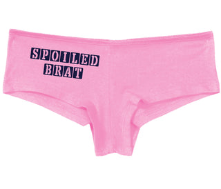 Spoiled Brat - Block Design - Pink Boy Short