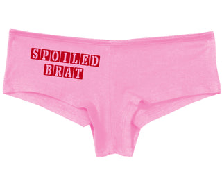 Spoiled Brat - Block Design - Pink Boy Short
