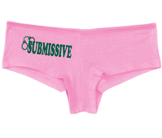 Submissive - Cuff Logo - Pink Boy Short