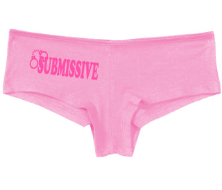 Submissive - Cuff Logo - Pink Boy Short