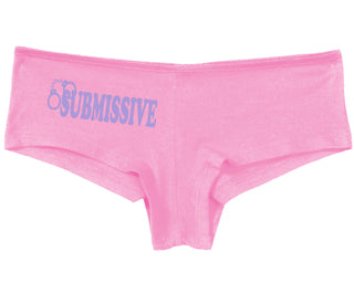 Submissive - Cuff Logo - Pink Boy Short