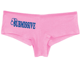 Submissive - Cuff Logo - Pink Boy Short