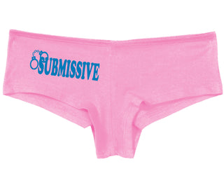 Submissive - Cuff Logo - Pink Boy Short