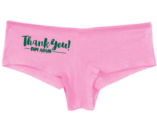 Thank You Cum Again - Pink Boy Short