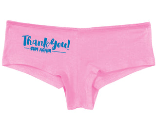 Thank You Cum Again - Pink Boy Short
