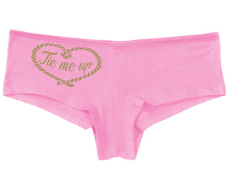 Tie Me Up - Cute Rope Design - Pink Boy Short