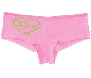 Tie Me Up - Cute Rope Design - Pink Boy Short