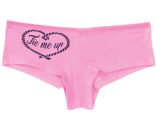 Tie Me Up - Cute Rope Design - Pink Boy Short