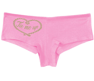 Tie Me Up - Cute Rope Design - Pink Boy Short
