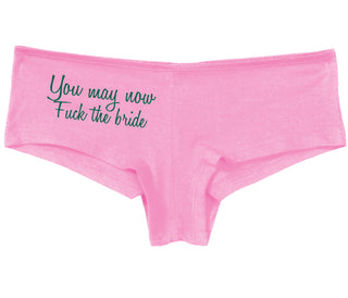 You May Now Fuck The Bride - Pink Boy Short