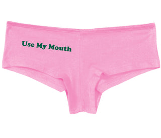 Use My Mouth - Pink Boy Short