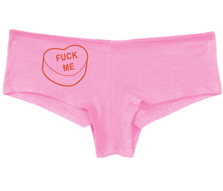 Fuck Me - Valentines Day Candy - Pink Boy Short