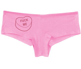 Fuck Me - Valentines Day Candy - Pink Boy Short