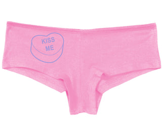 Valentines Day Candy - Kiss Me - Pink Boy Short