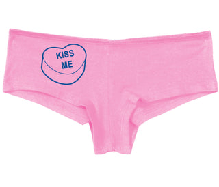 Valentines Day Candy - Kiss Me - Pink Boy Short