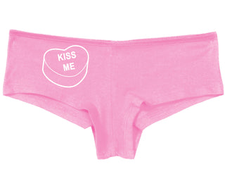 Valentines Day Candy - Kiss Me - Pink Boy Short