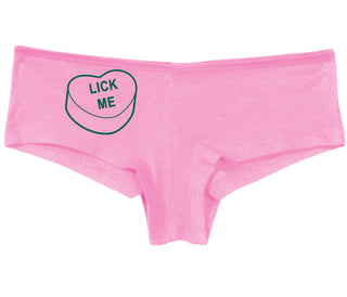 Valentines Day Candy - Lick Me - Pink Boy Short