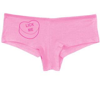 Valentines Day Candy - Lick Me - Pink Boy Short