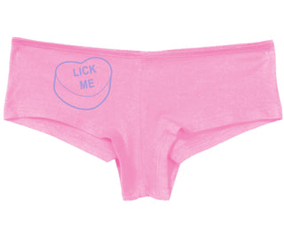 Valentines Day Candy - Lick Me - Pink Boy Short