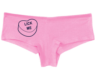 Valentines Day Candy - Lick Me - Pink Boy Short