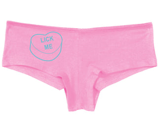 Valentines Day Candy - Lick Me - Pink Boy Short