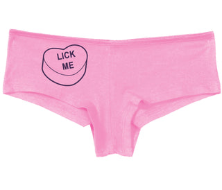 Valentines Day Candy - Lick Me - Pink Boy Short