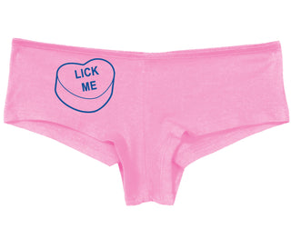 Valentines Day Candy - Lick Me - Pink Boy Short