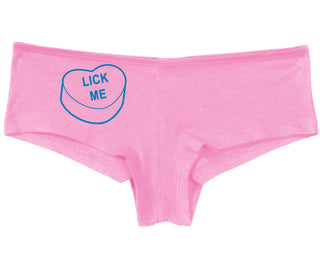 Valentines Day Candy - Lick Me - Pink Boy Short