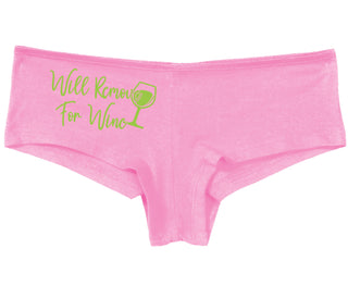 Will Remove For Wine - Pink Boy Short
