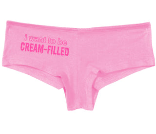 I Want To Be Cream Filled - Pink Boy Short