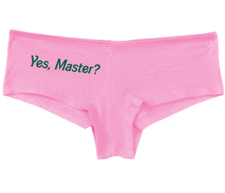 Yes Master ? - Pink Boy Short